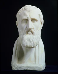 Buste portrait de Zénon de Citium